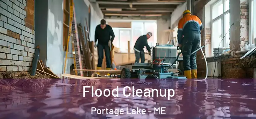  Flood Cleanup Portage Lake - ME