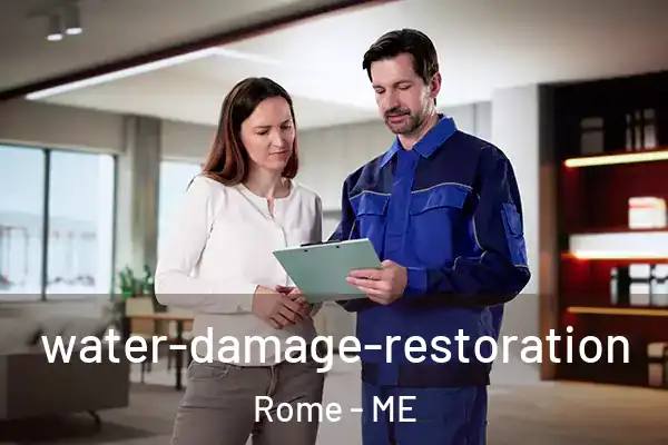  water-damage-restoration Rome - ME